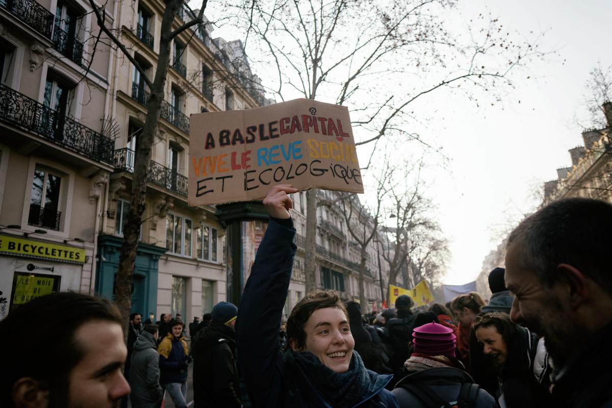 FRANCE - POLITICS - SOCIAL - DEMO - 7TH NATIONAL STRIKE AGAINST PENSION REFORM
