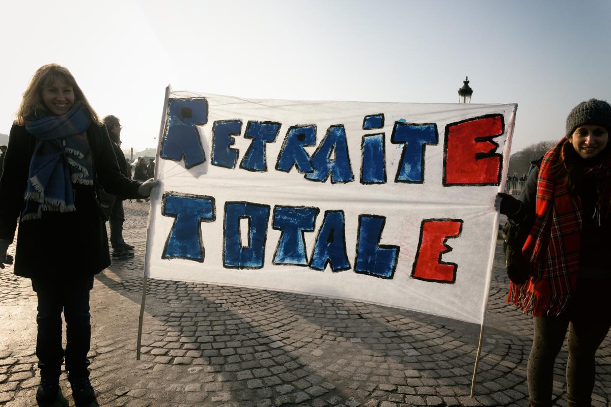 FRANCE - POLITICS - SOCIAL - DEMO - 7TH NATIONAL STRIKE AGAINST PENSION REFORM