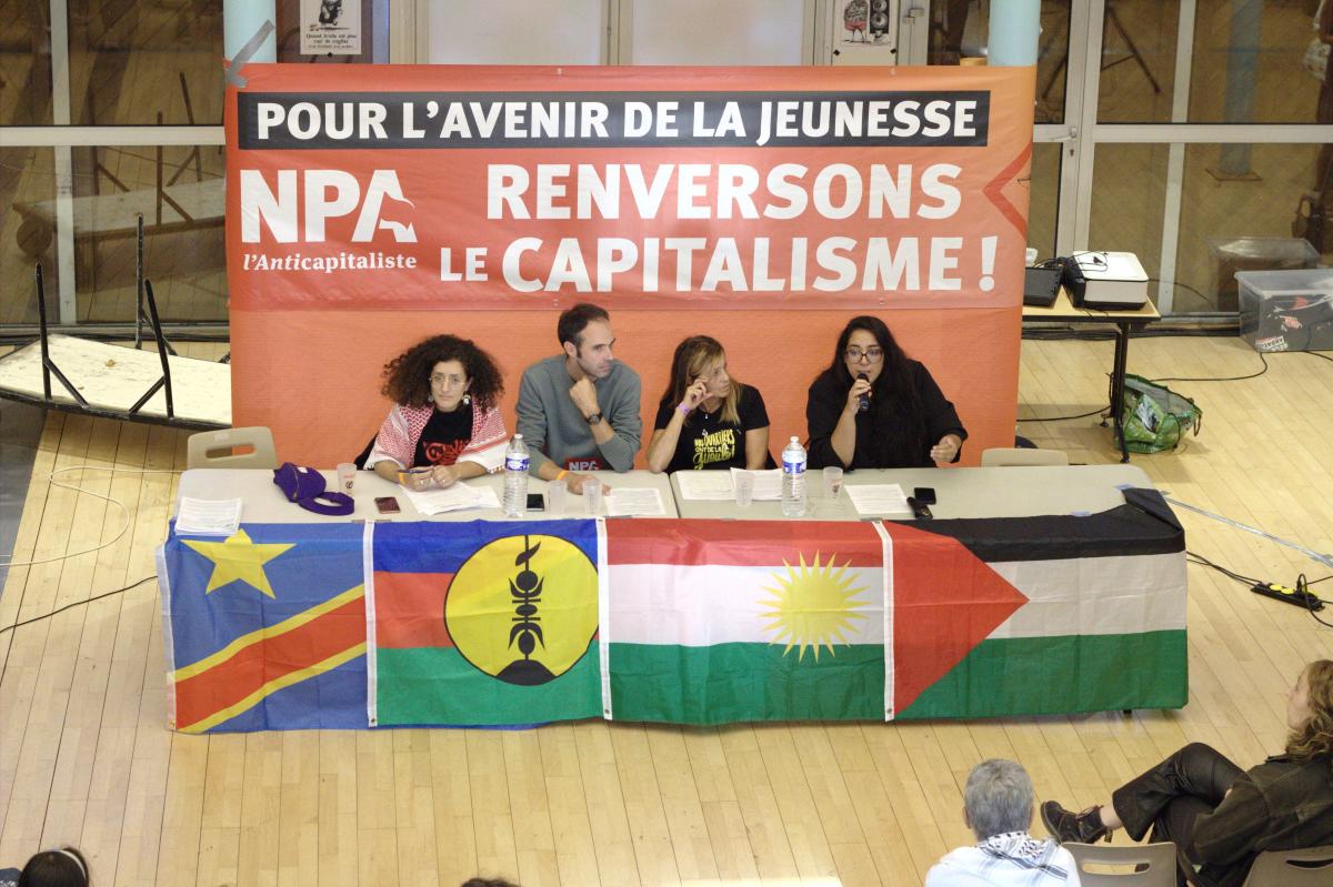 FRANCE - RAMONVILLE - FETE ANTICAPITALISTE - DEBAT LES QUARTIERS POPULAIRES FACE A LA MONTEE DE L'EXTREME-DROITE