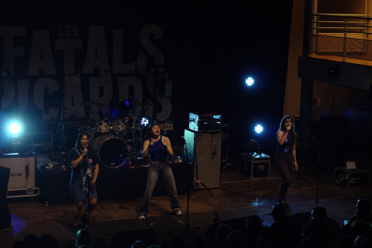 FRANCE - RAMONVILLE - FETE ANTICAPITALISTE - CONCERT - PLANETE BOUM BOUM EN PREMIERE PARTIE DES FATALS PICARDS