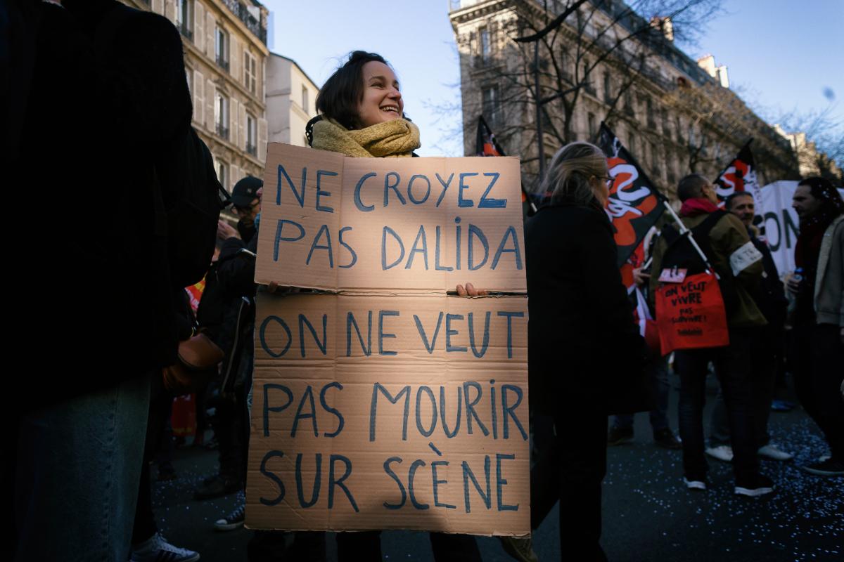FRANCE - POLITICS - SOCIAL - DEMO - 9TH NATIONAL STRIKE AGAINST PENSION REFORM