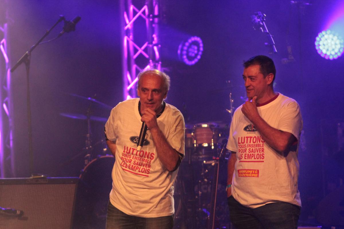 Philippe Poutou et Gilles Lambersend