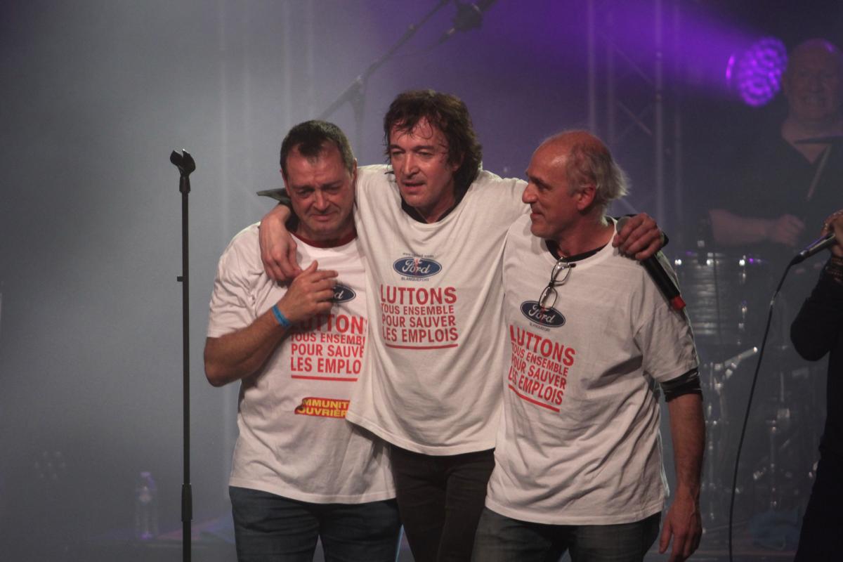 Gilles Lambersend Cali et Philippe Poutou