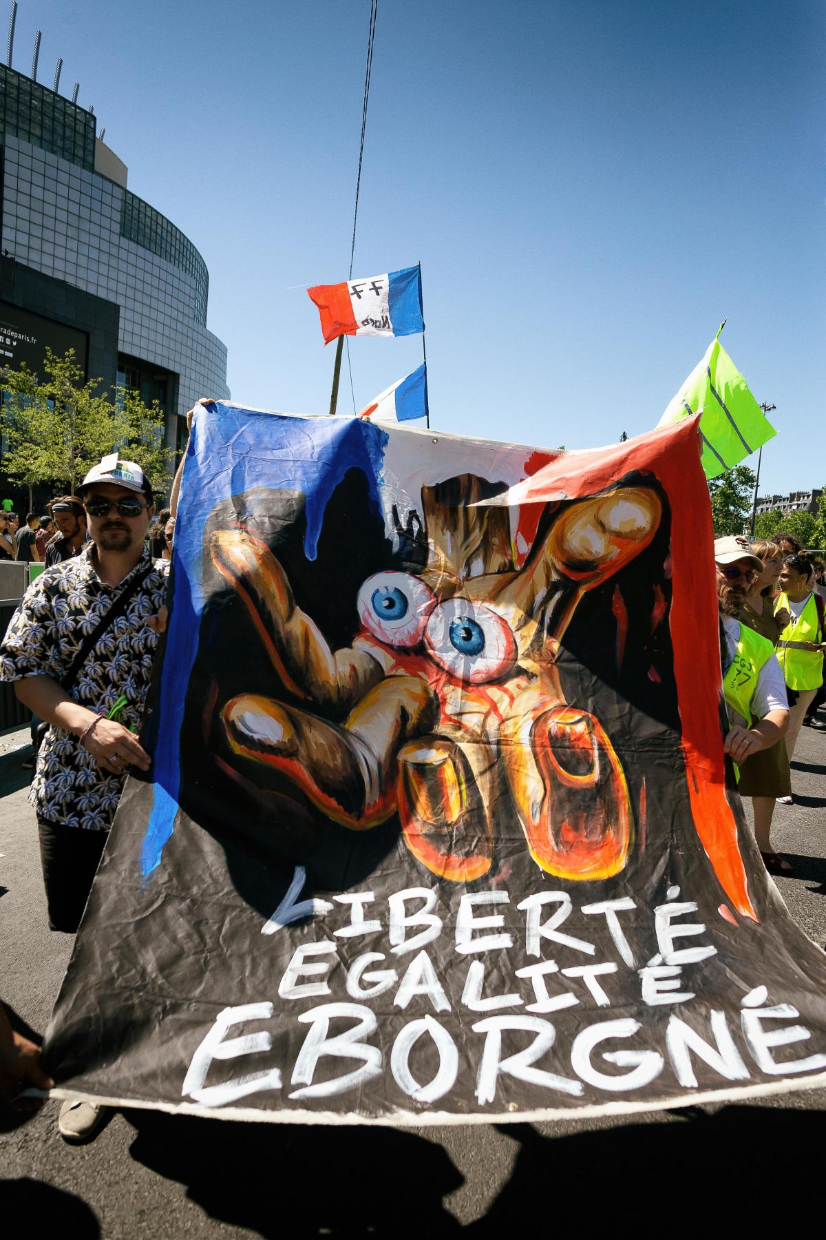 FRANCE - POLITICS - SOCIAL - DEMO - YELLOW VEST MARCH OF THE WOUNDED IN PARIS