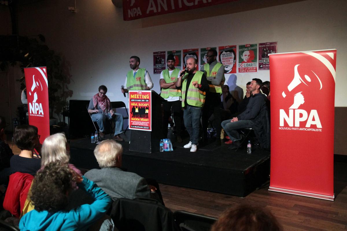 Intervention des salariés en lutte de New Look