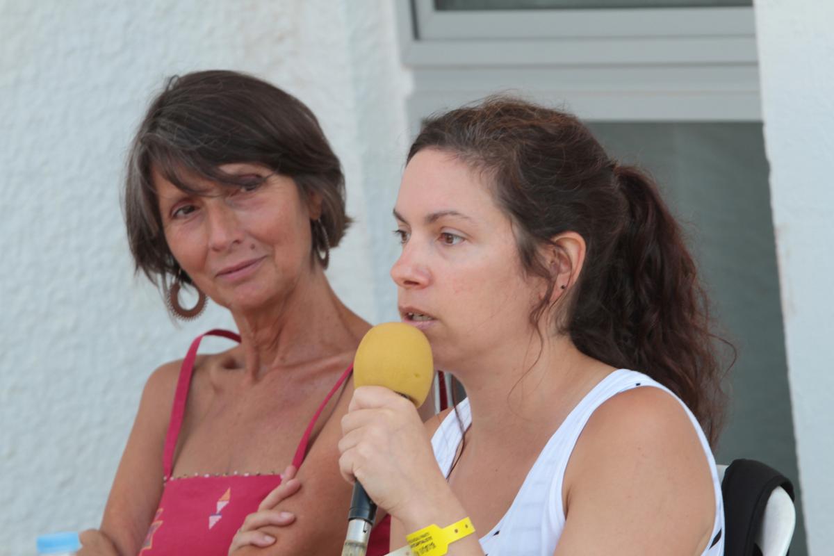Christine Poupin et Emma