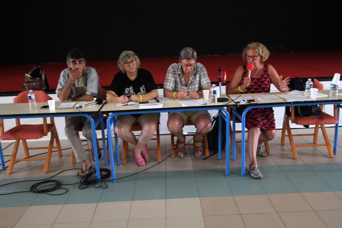 Tribune avec Saïd Bouamama, Josy Boucher, Ross Harrold et Dominique Pierre