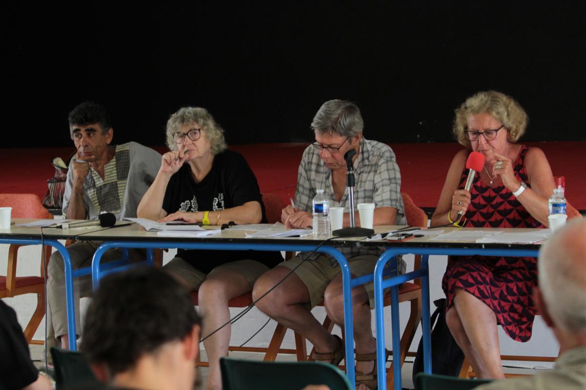 Tribune avec Saïd Bouamama, Josy Boucher, Ross Harrold et Dominique Pierre