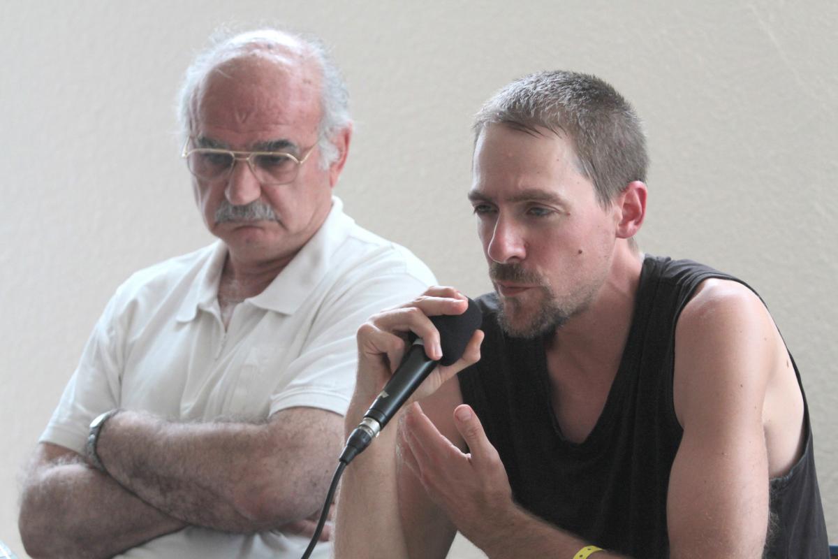 Behrouz Farahani et Jean-Baptiste Pelé