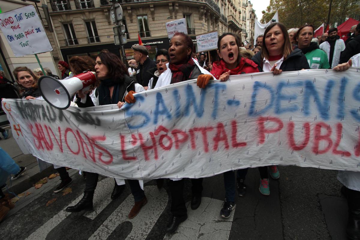 Cortège de l'hôpital Delafontaine