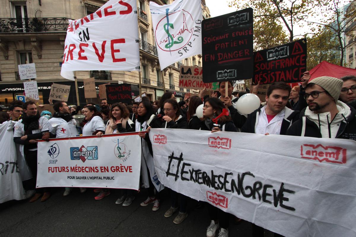 Externes en grève
