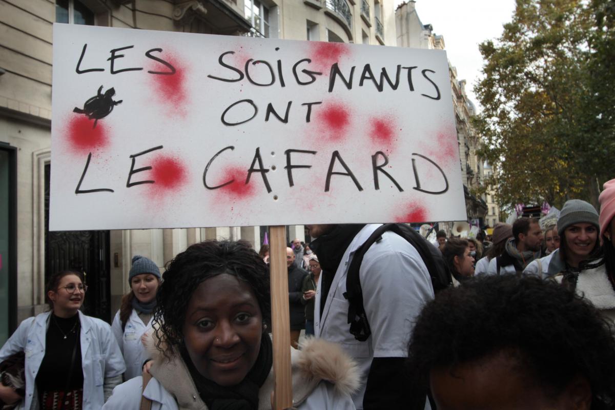 Les soignants ont le cafard