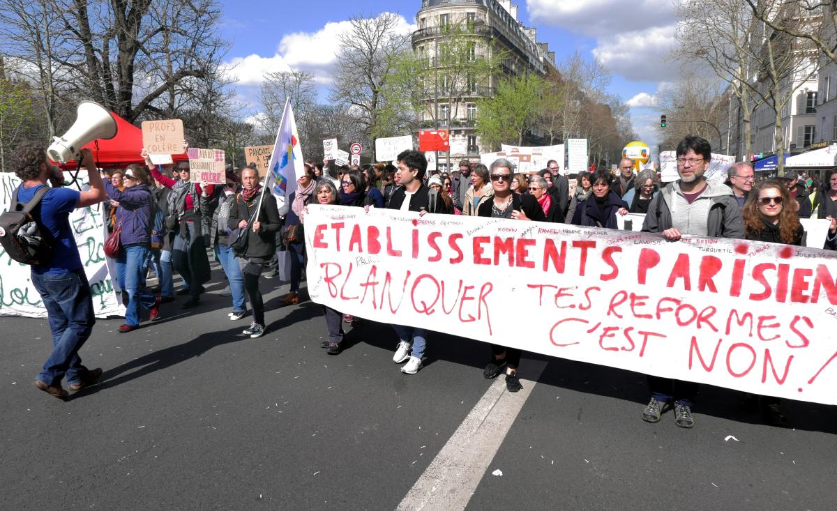 Blanquer tes réformes c'est non !